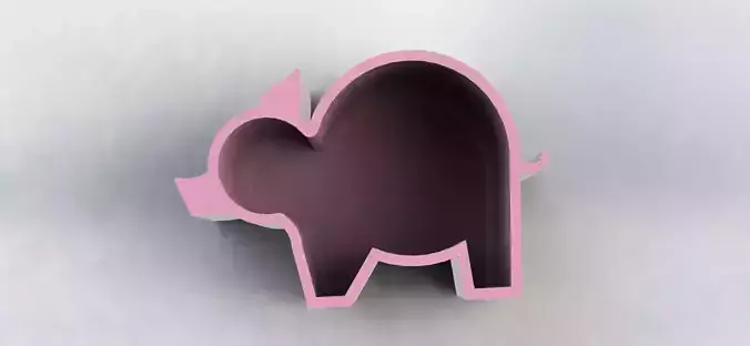 Ping Pen Holder Simple  3D print model