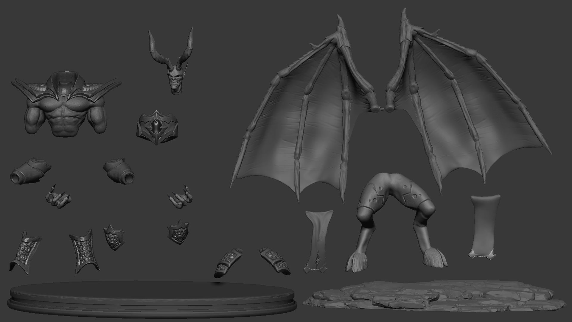 Sathrovarr Statue for 3D Print 3D print model_10