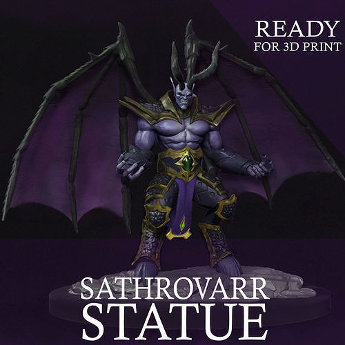 Sathrovarr Statue for 3D Print 3D print model