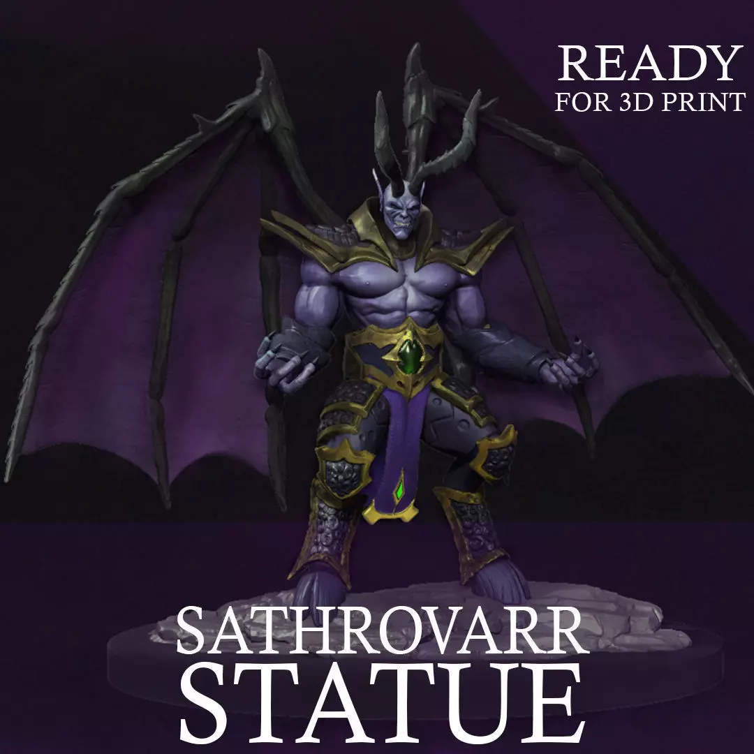 Sathrovarr Statue for 3D Print 3D print model_0