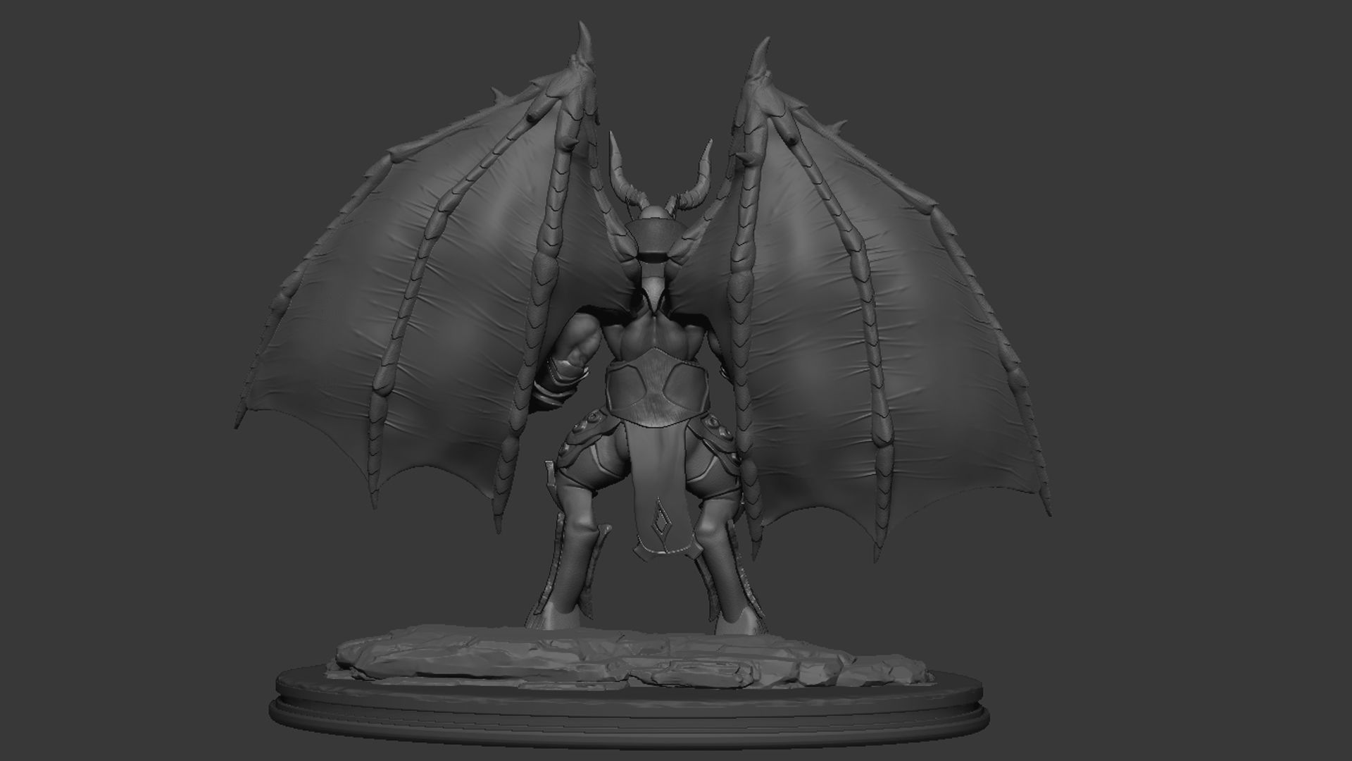 Sathrovarr Statue for 3D Print 3D print model_8