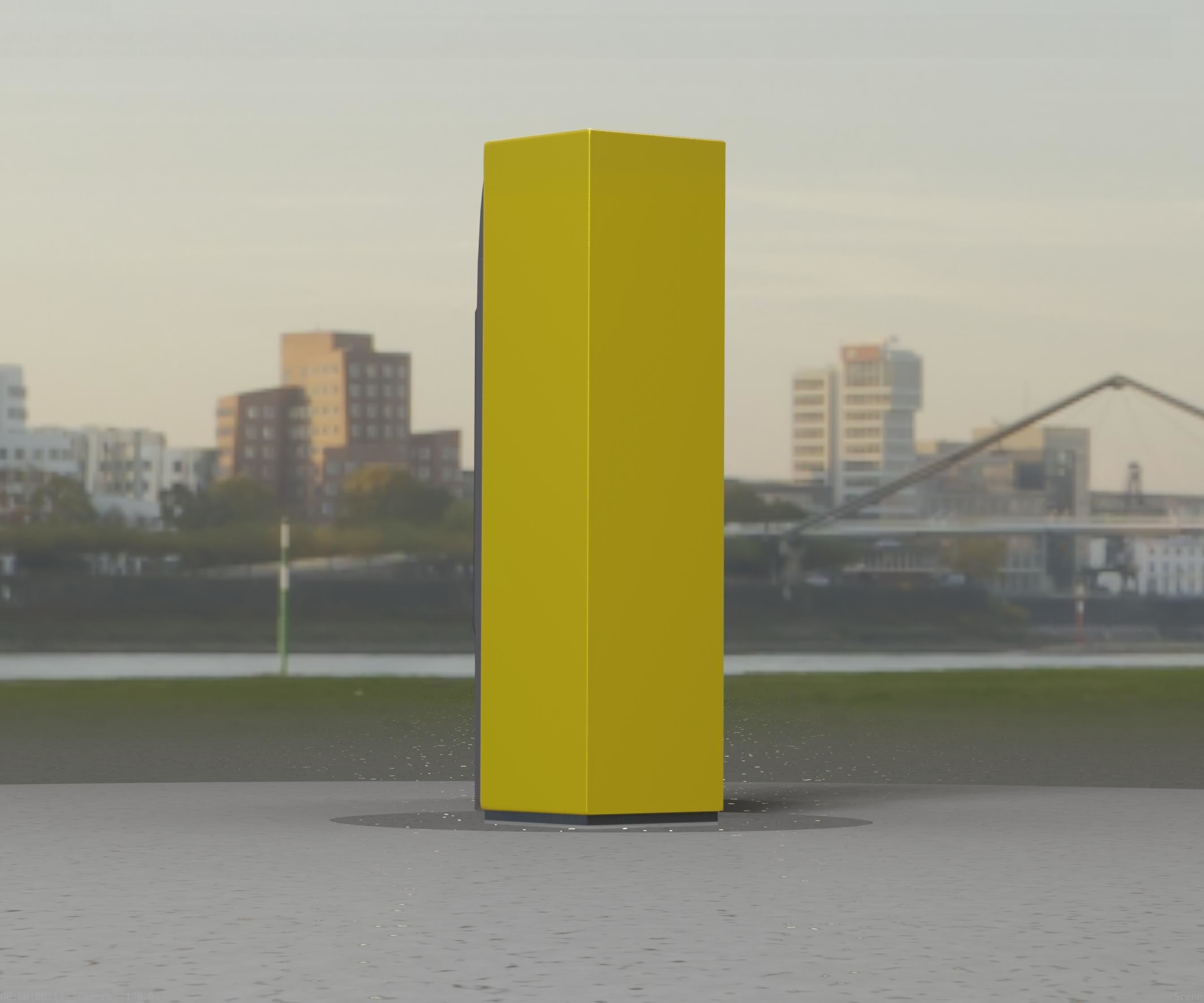 Packstation Object -2- Packstation-Interface-PC Low-poly 3D model_76