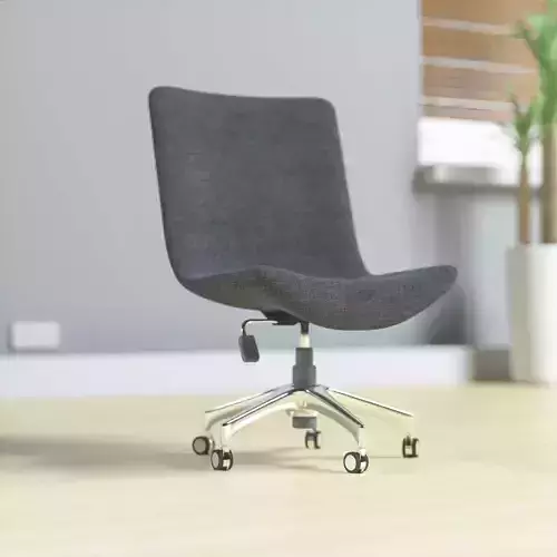 Office Style Chair on Wheels 