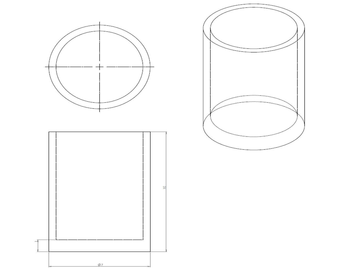 Oni Pen Holder  3D print model_6