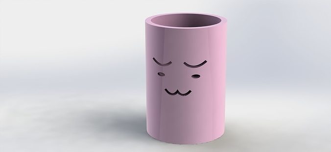Weaboo pen Holder  3D print model
