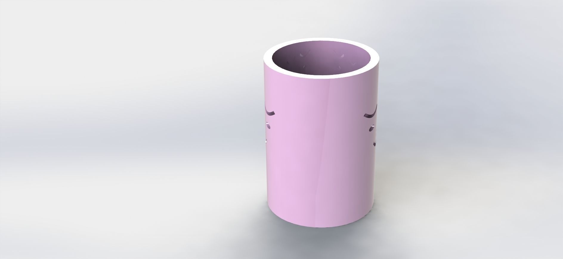 Weaboo pen Holder  3D print model_5