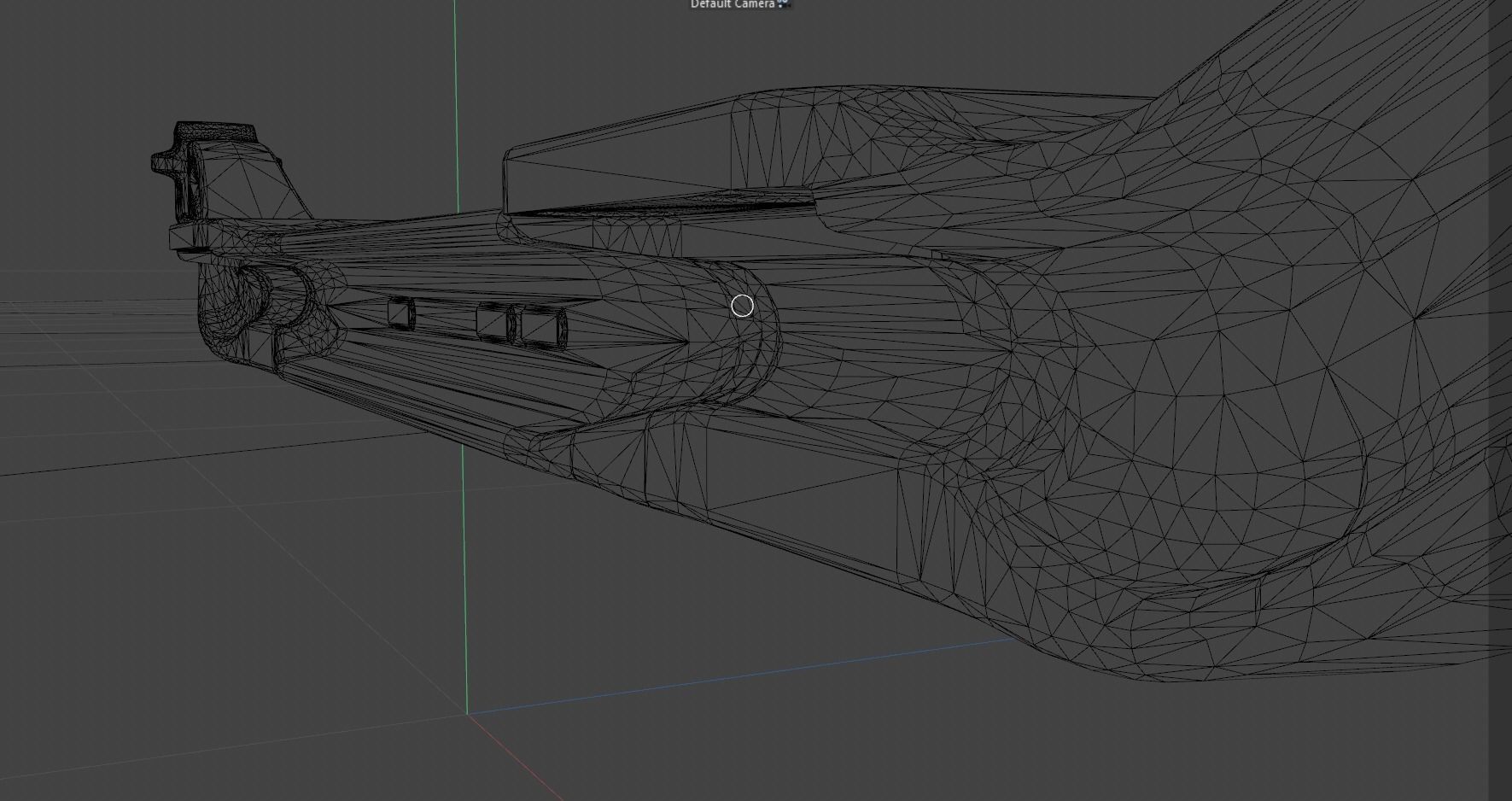 Truck front axle single beam Low-poly 3D model_8