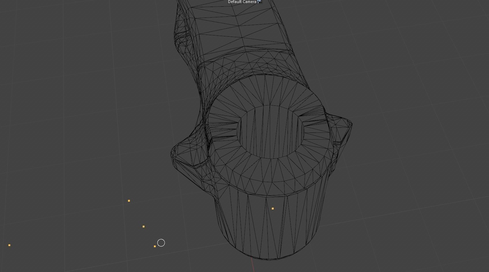 Truck front axle single beam Low-poly 3D model_10