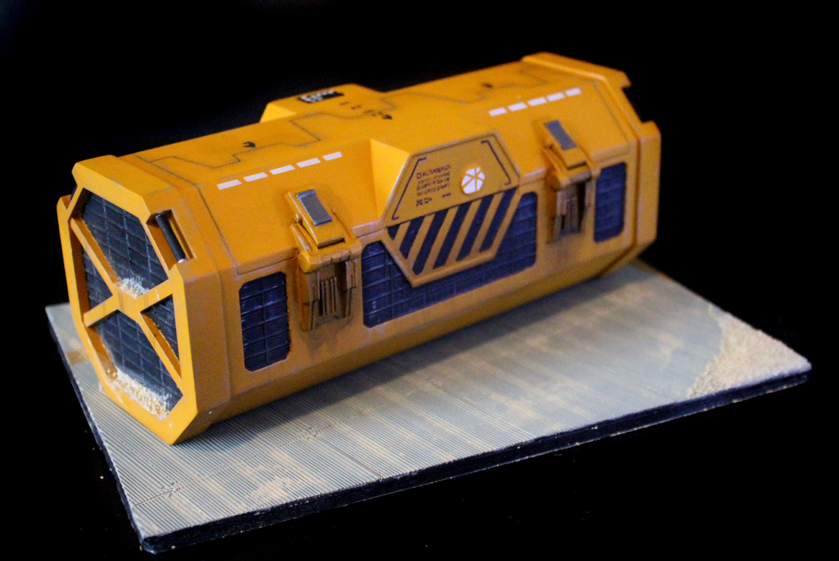 Rogue One Kyber crystal container Free 3D print model_38