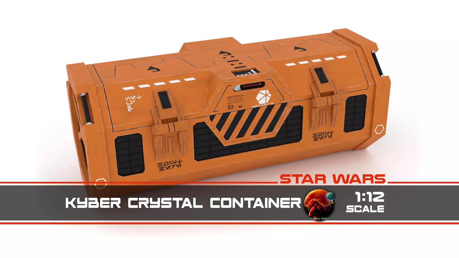 Rogue One Kyber crystal container Free 3D print model_0