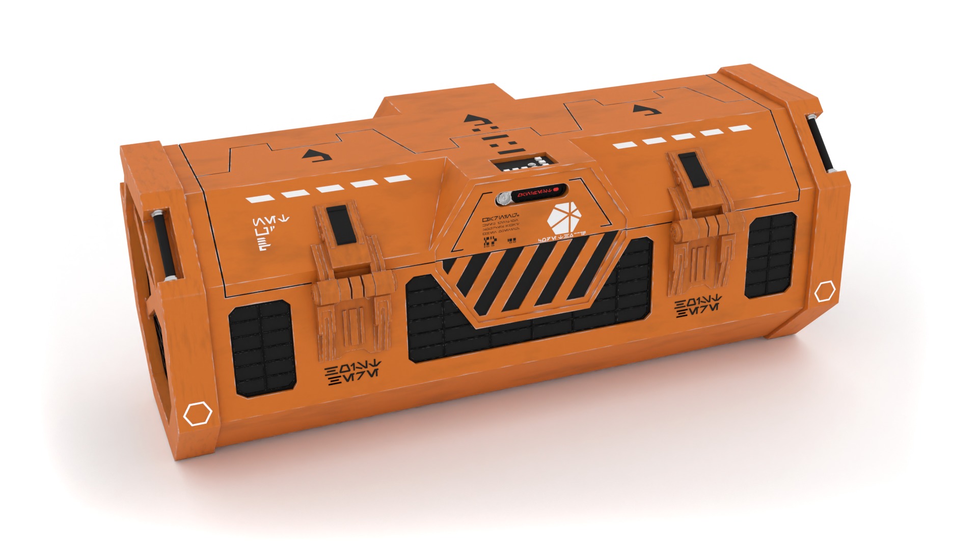 Rogue One Kyber crystal container Free 3D print model_8