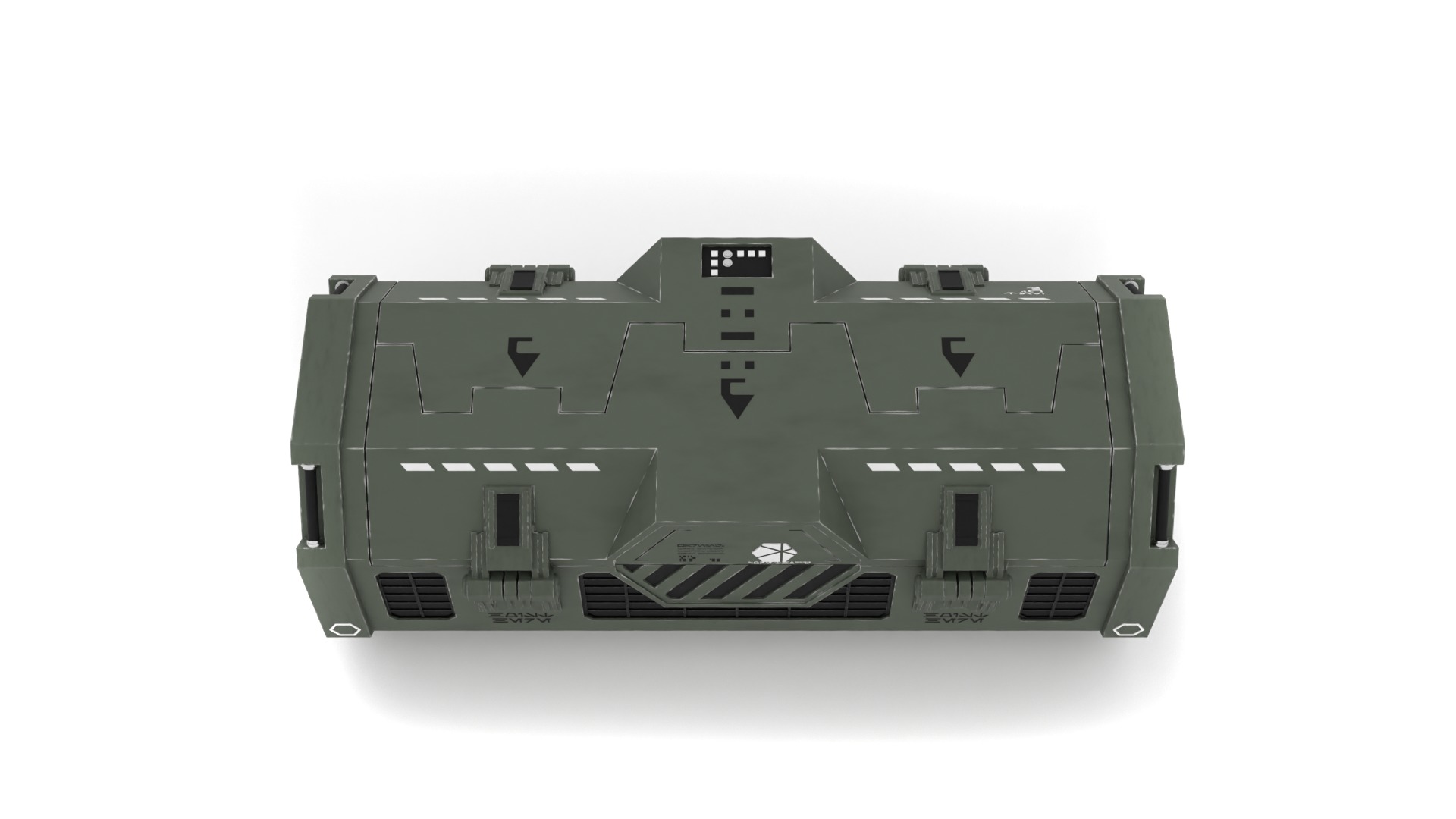 Rogue One Kyber crystal container Free 3D print model_14