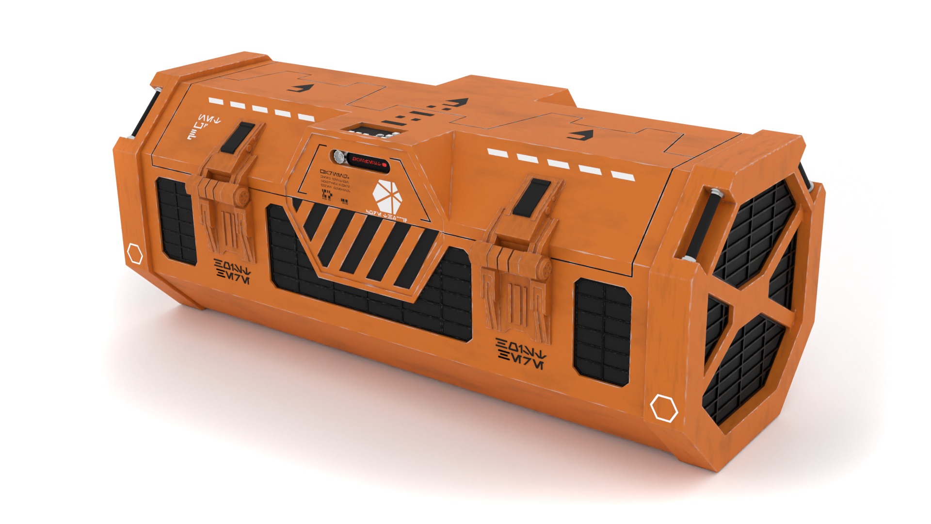 Rogue One Kyber crystal container Free 3D print model_5