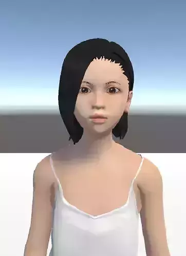 Unity Humanoid Model Female 009 Free 3D model