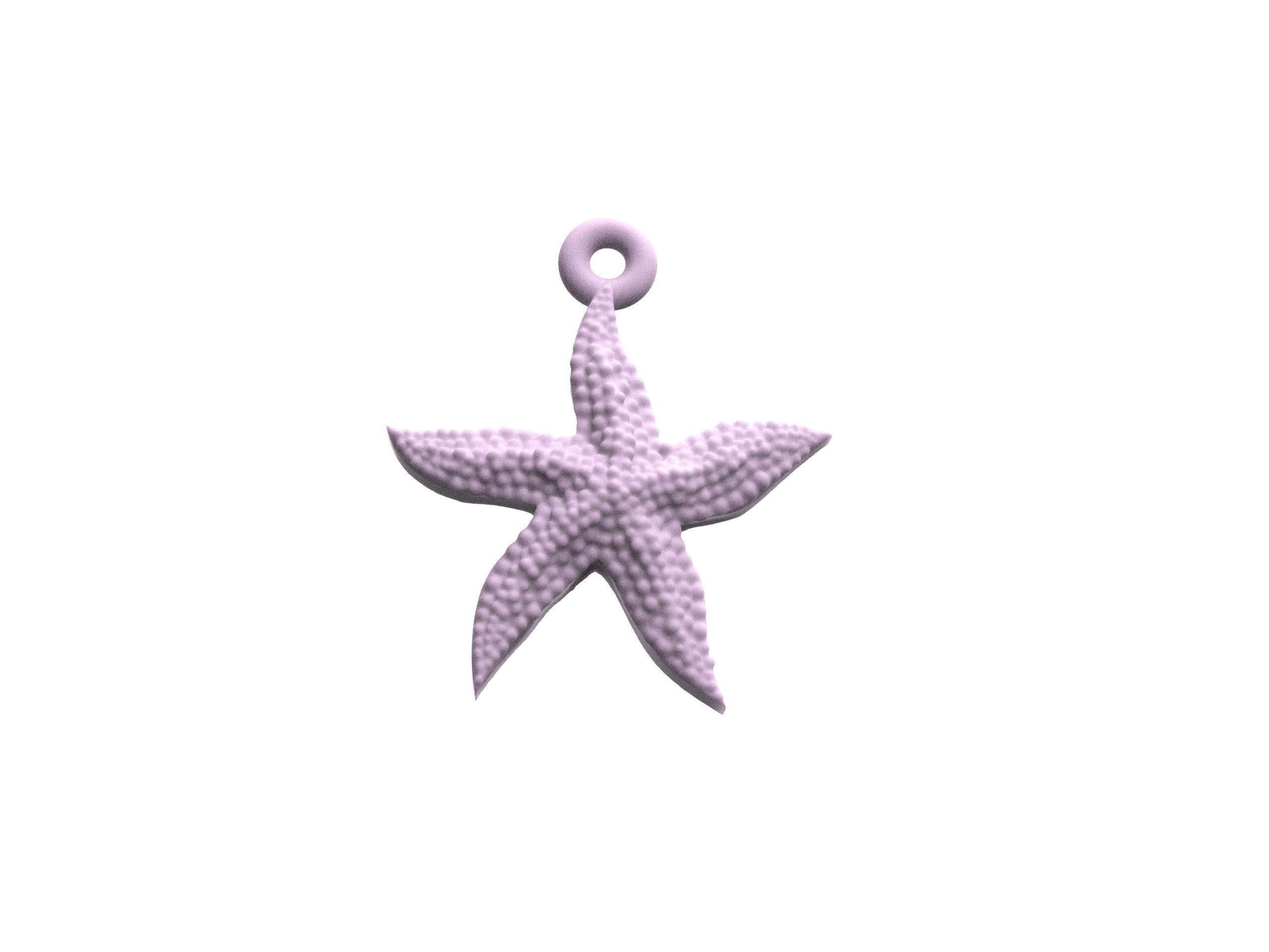 Starfish superb 3D print model_16