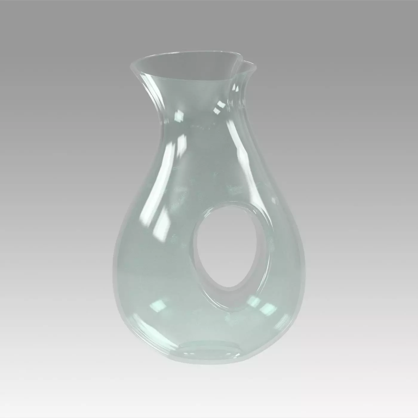 Vase glass 3D print model