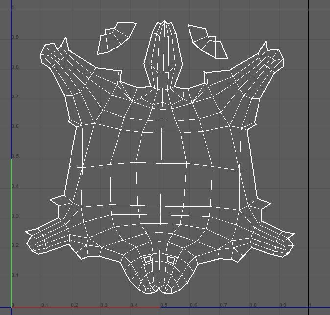 Cow Cartoon - 02 Low-poly 3D model_11