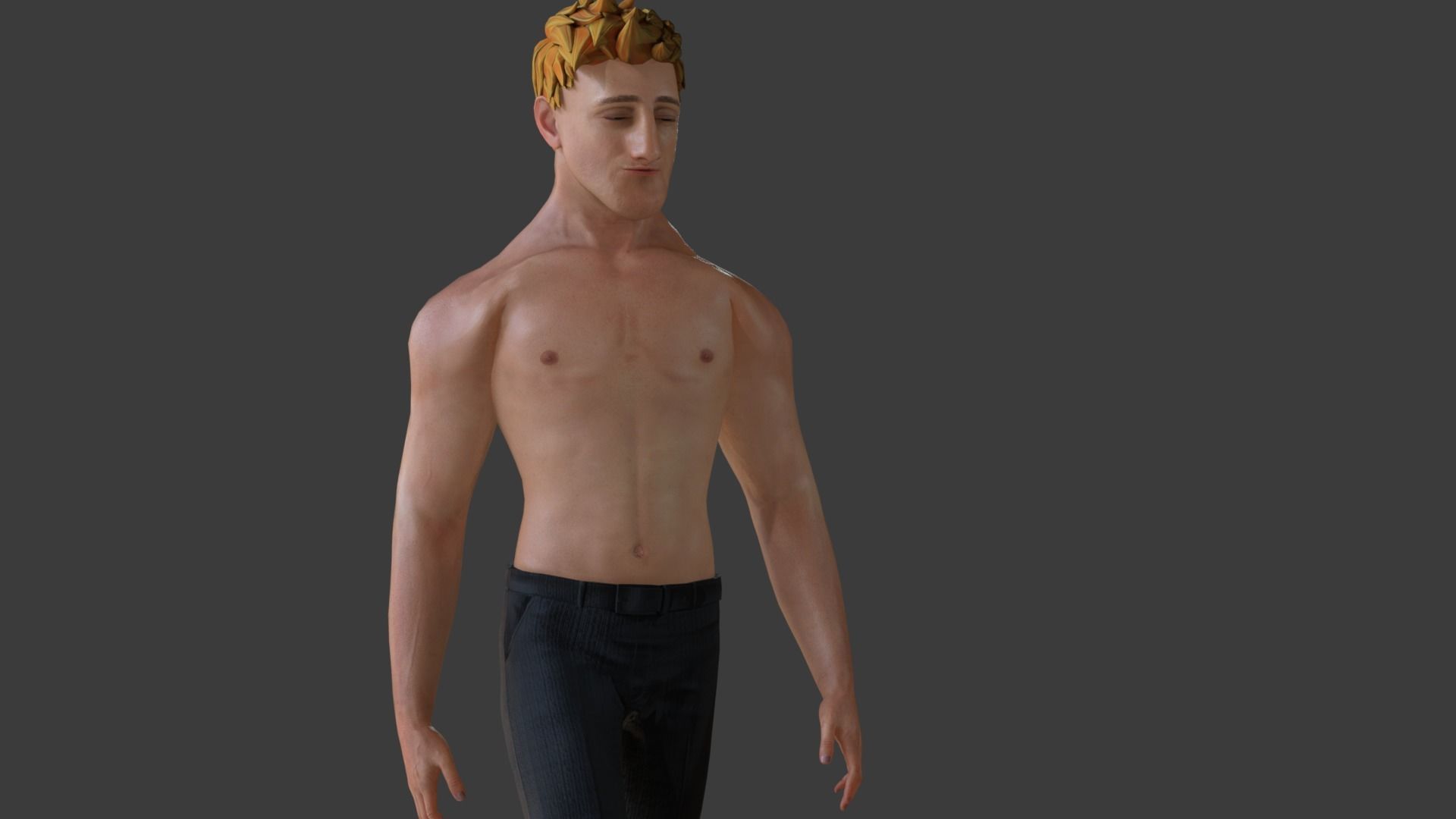 BEN Pixar Male 1 3D model_3