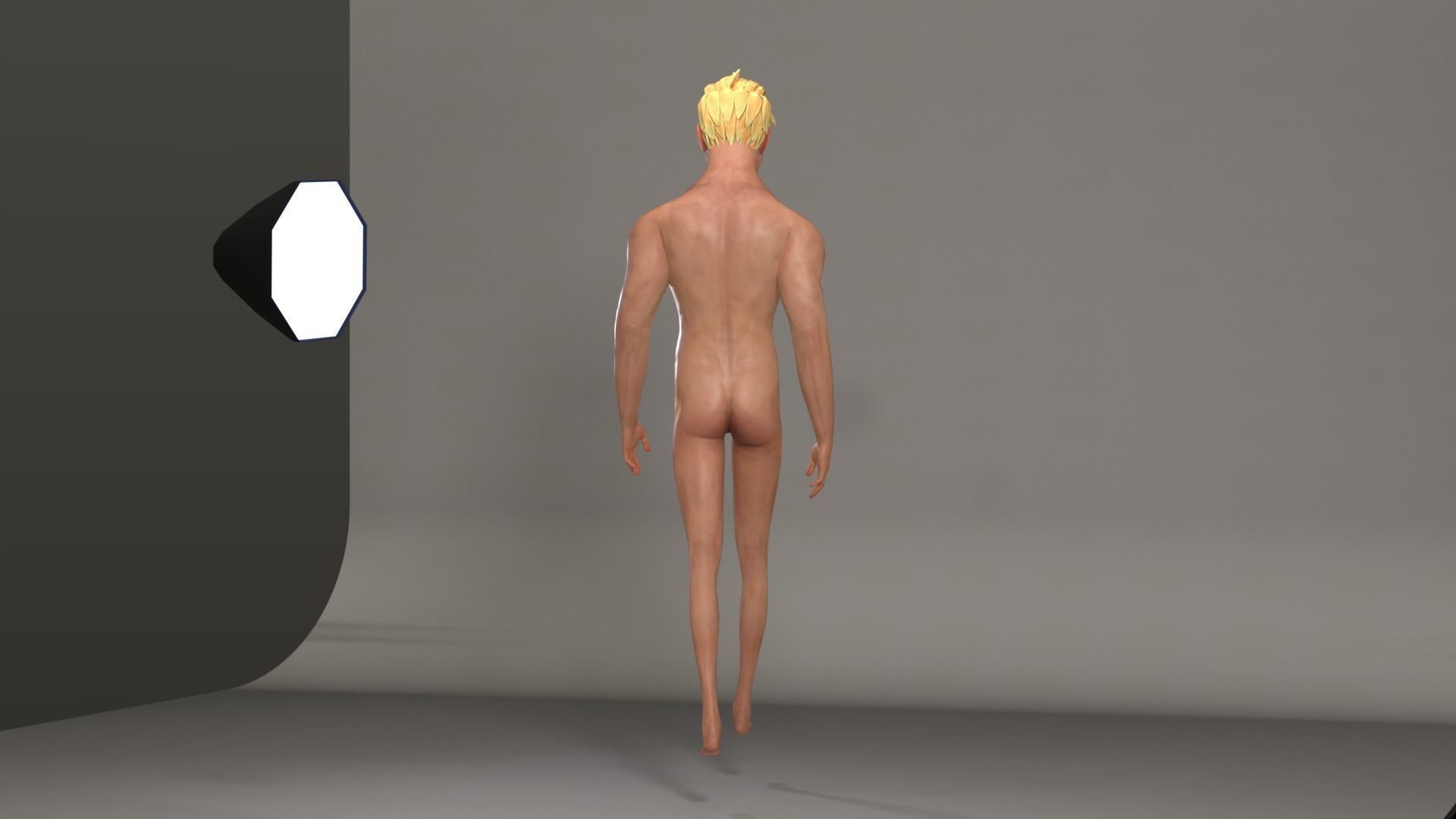 BEN Pixar Male 1 3D model_2