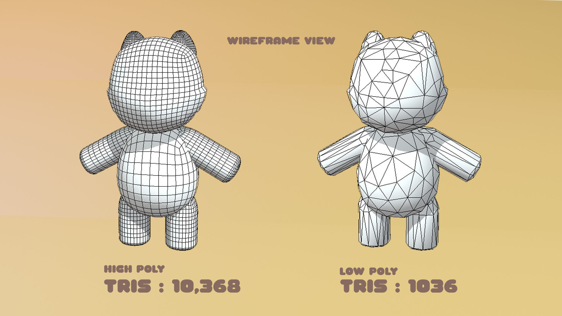 Low Poly Cute Animal Pack Low-poly 3D model_13