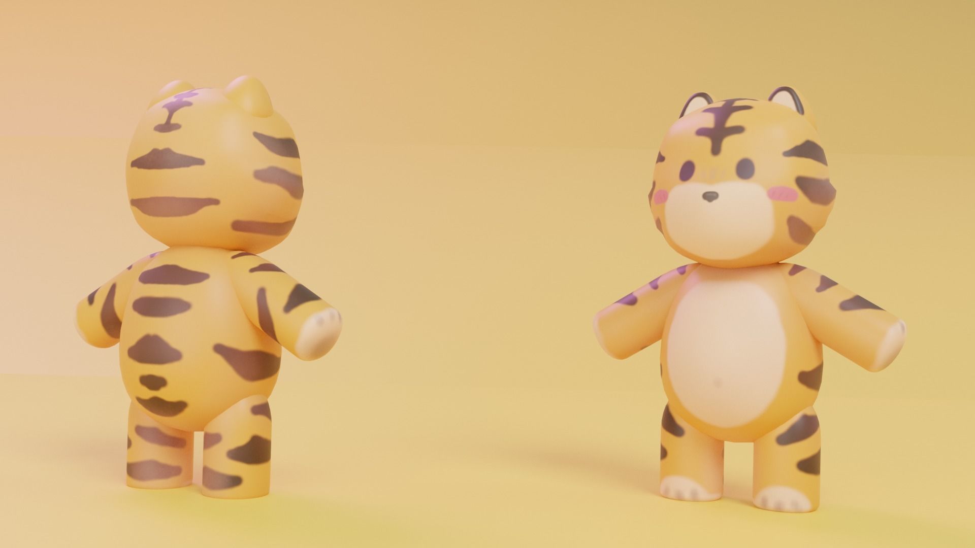 Low Poly Cute Animal Pack Low-poly 3D model_1