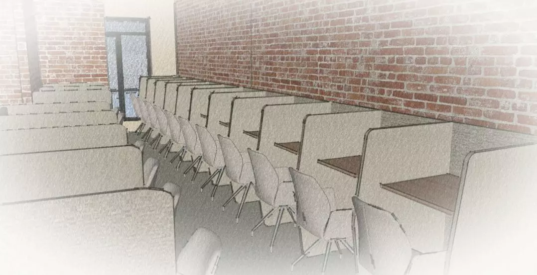 Furniture set for Library and reading room 3D model