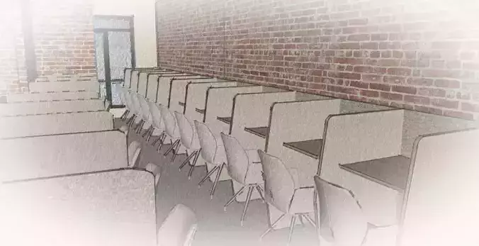 Furniture set  for Library and reading room 