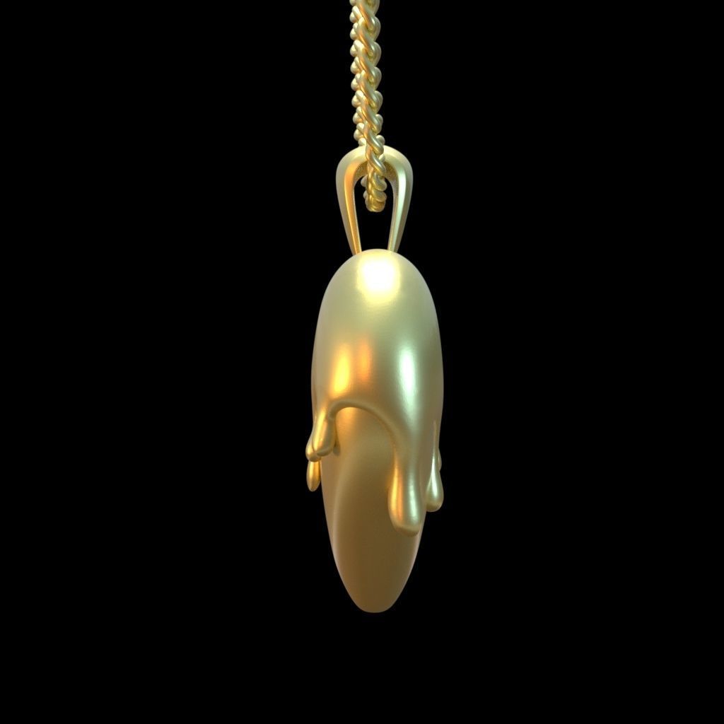 Melted Heart 3D print model_4