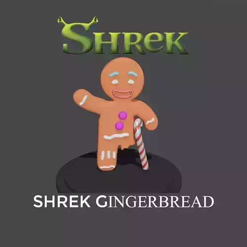 SHREK GingerBread Man 3D print 3D print model