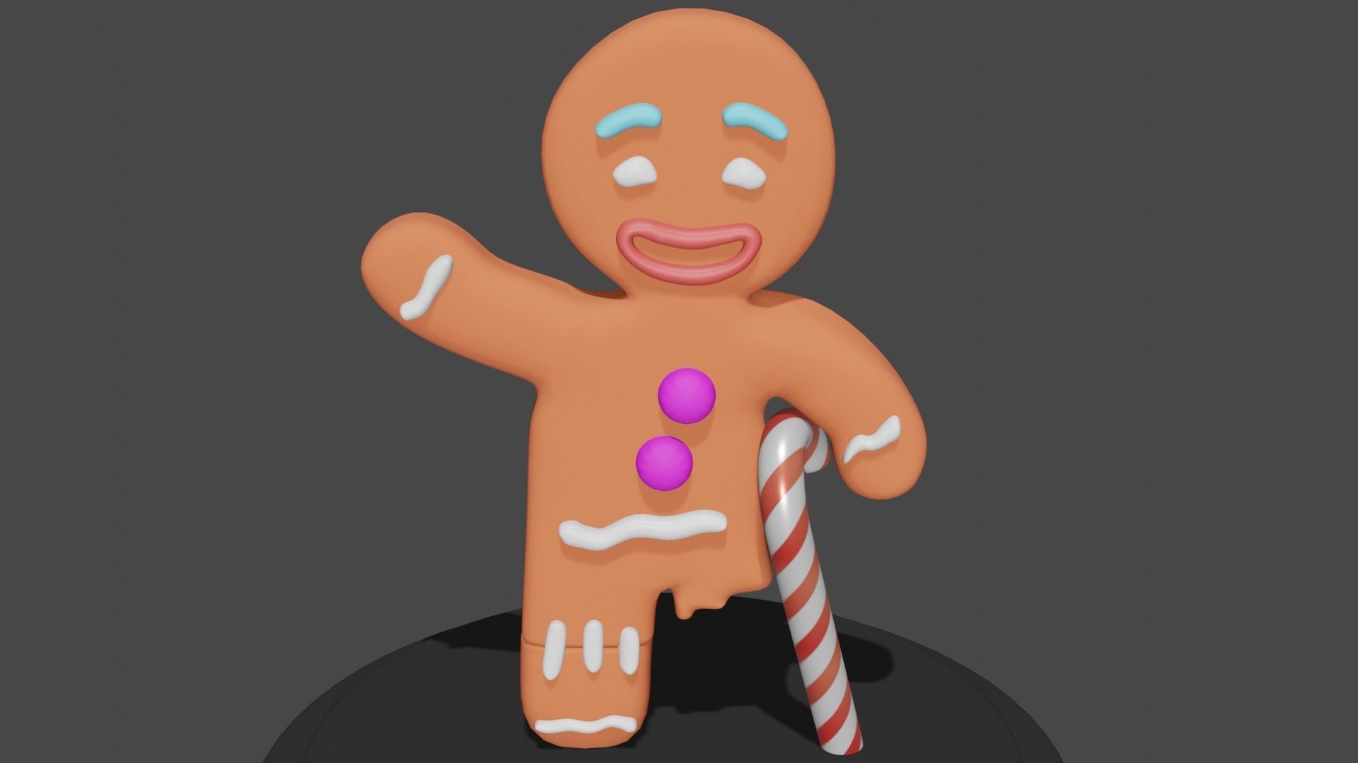 SHREK GingerBread Man 3D print 3D print model_5
