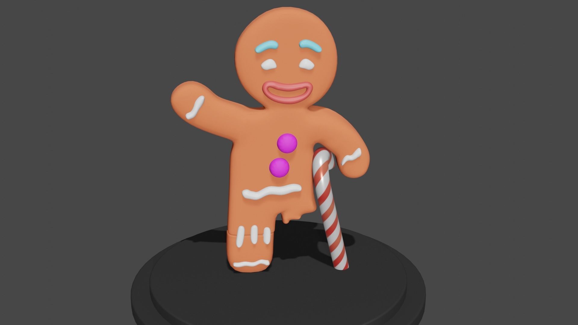 SHREK GingerBread Man 3D print 3D print model_2