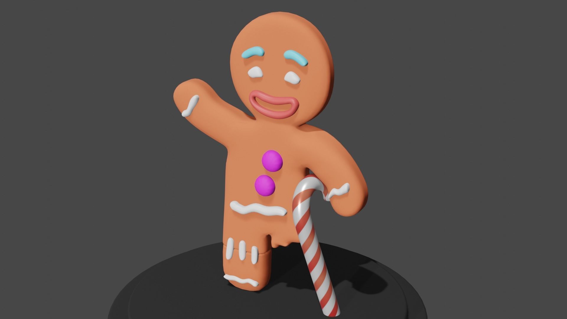 SHREK GingerBread Man 3D print 3D print model_3