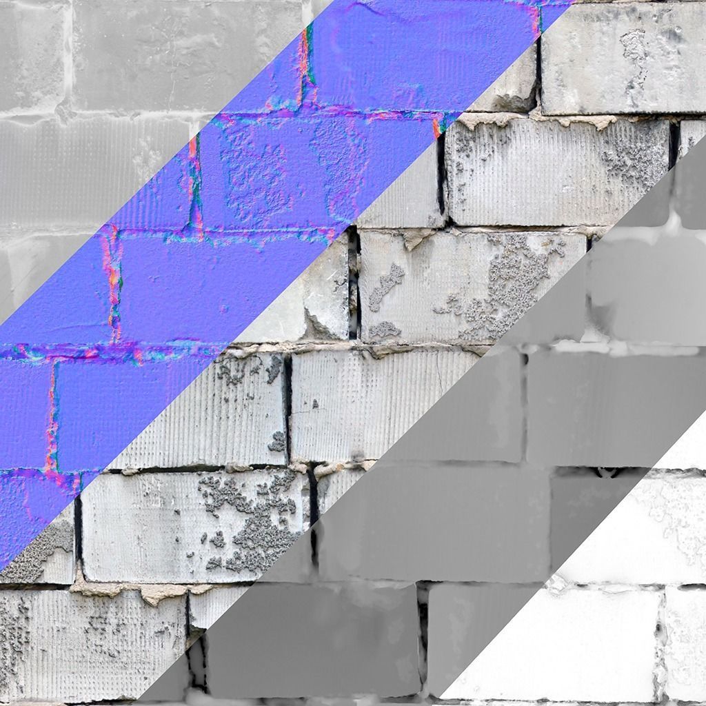 Blocks tile PBR Texture_3