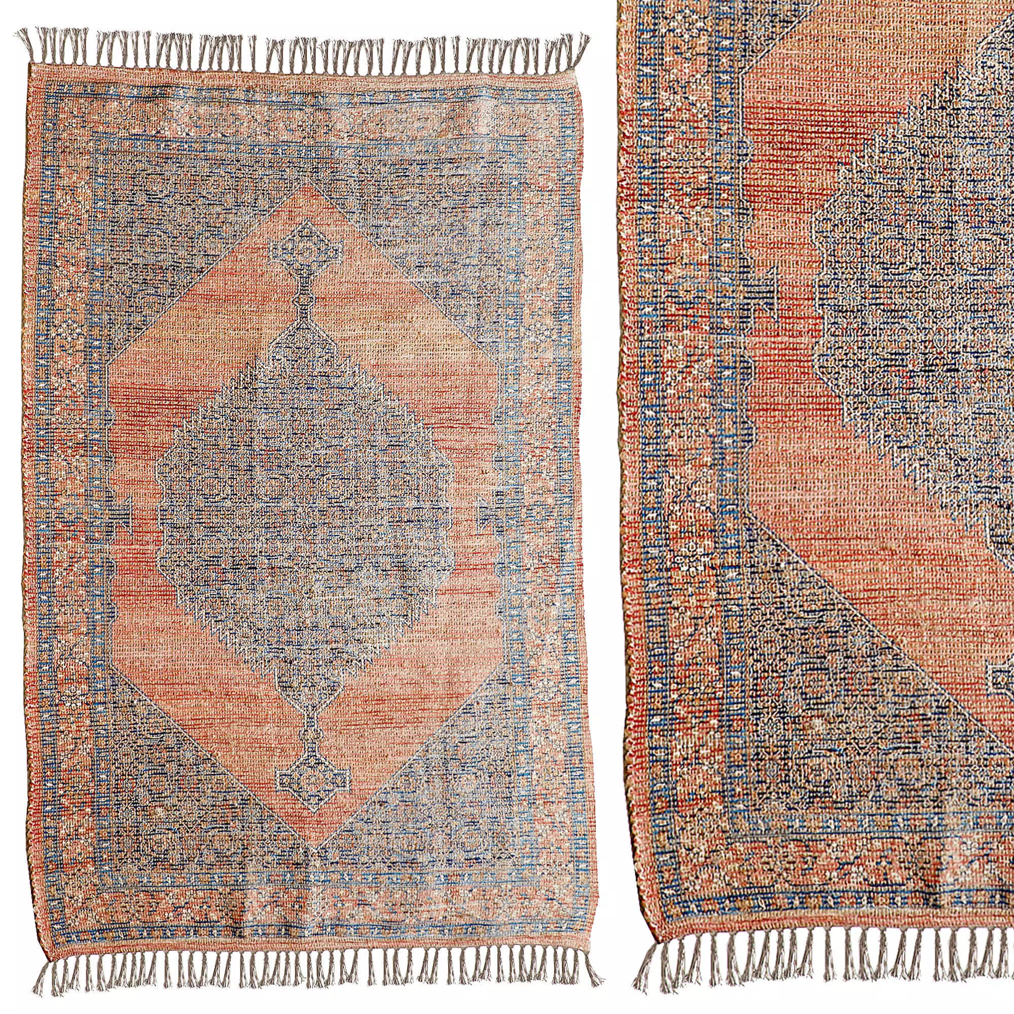 Urban Outfitters Adley Printed And Woven Rug 3D model