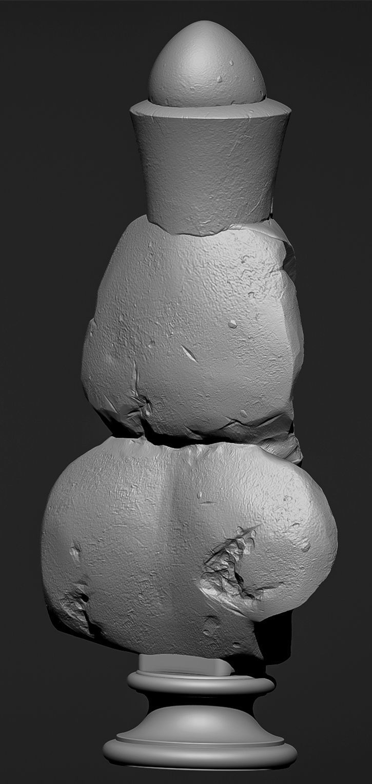 AKHENATEN AMENHOTEP IV 3D print model_9