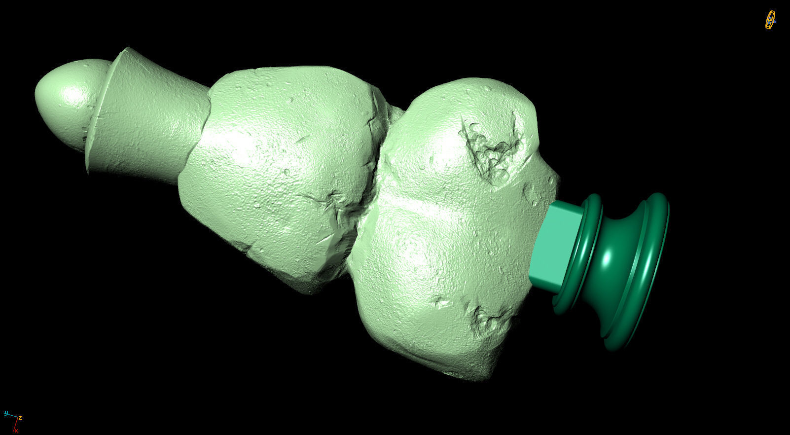 AKHENATEN AMENHOTEP IV 3D print model_17