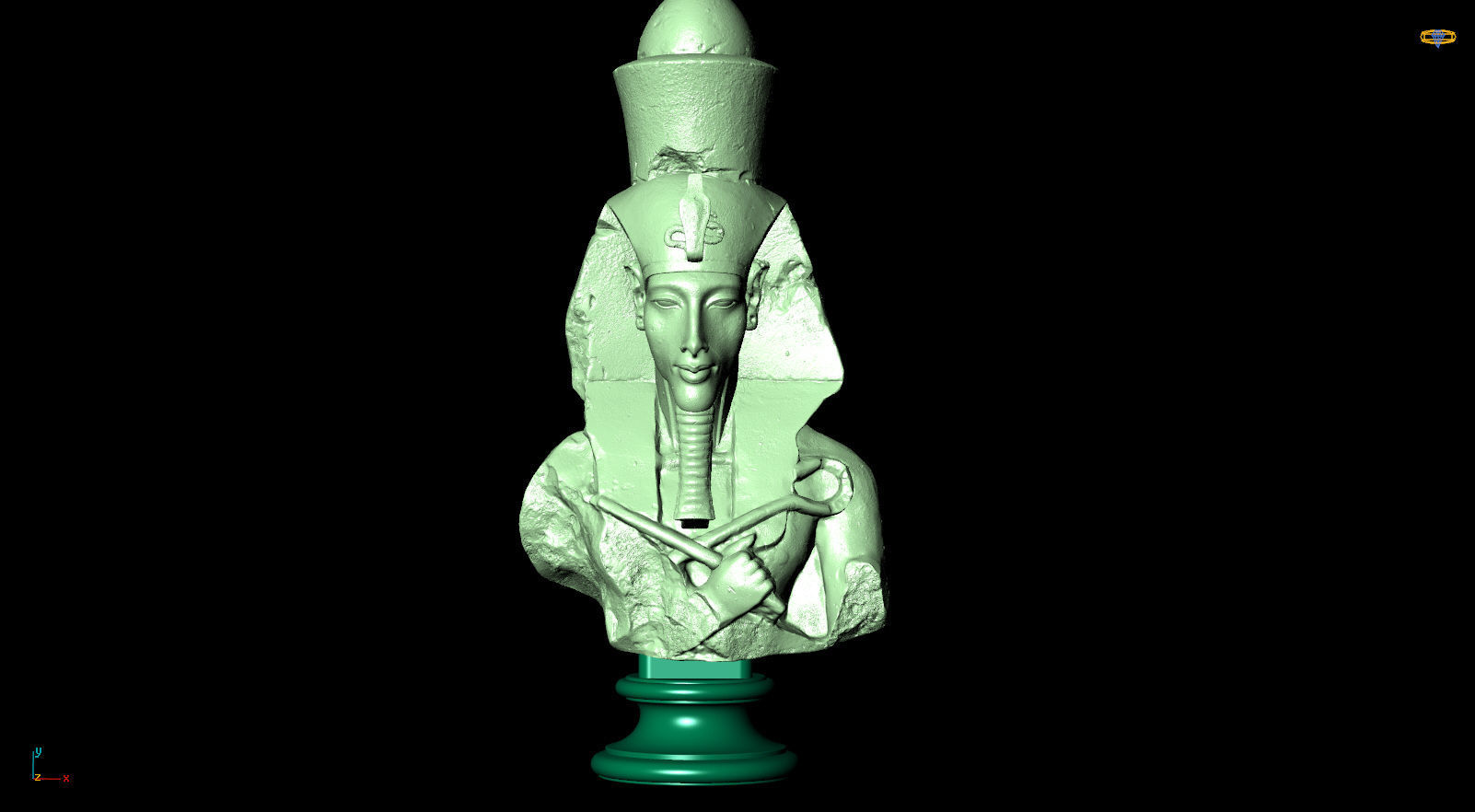 AKHENATEN AMENHOTEP IV 3D print model_16