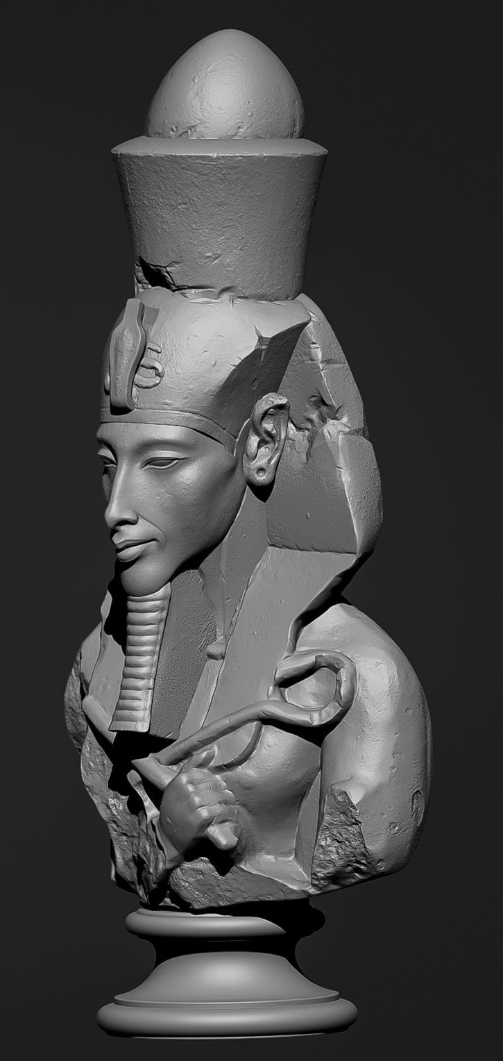 AKHENATEN AMENHOTEP IV 3D print model_6