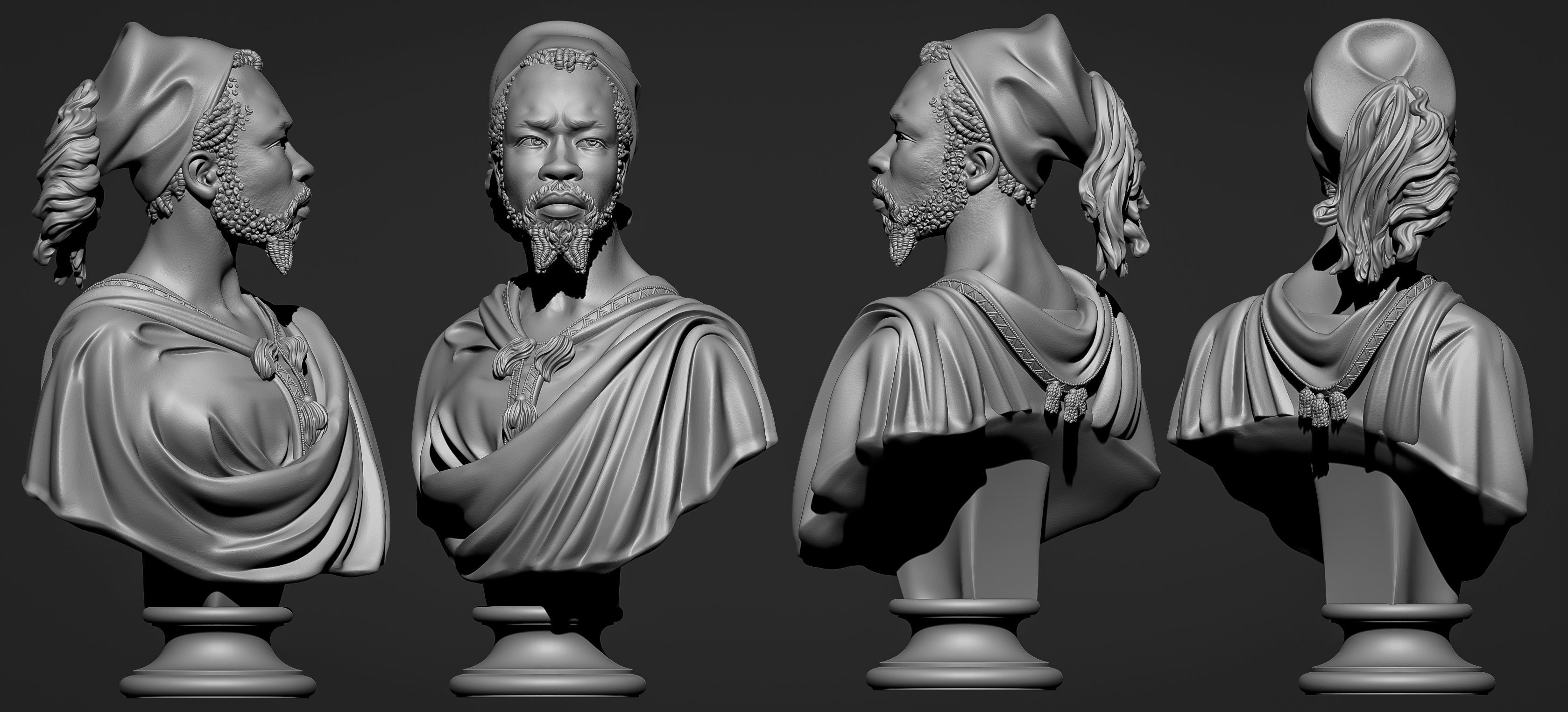 Charles Henri Joseph Cordier SAID-ABDALLAH 3D print model_0