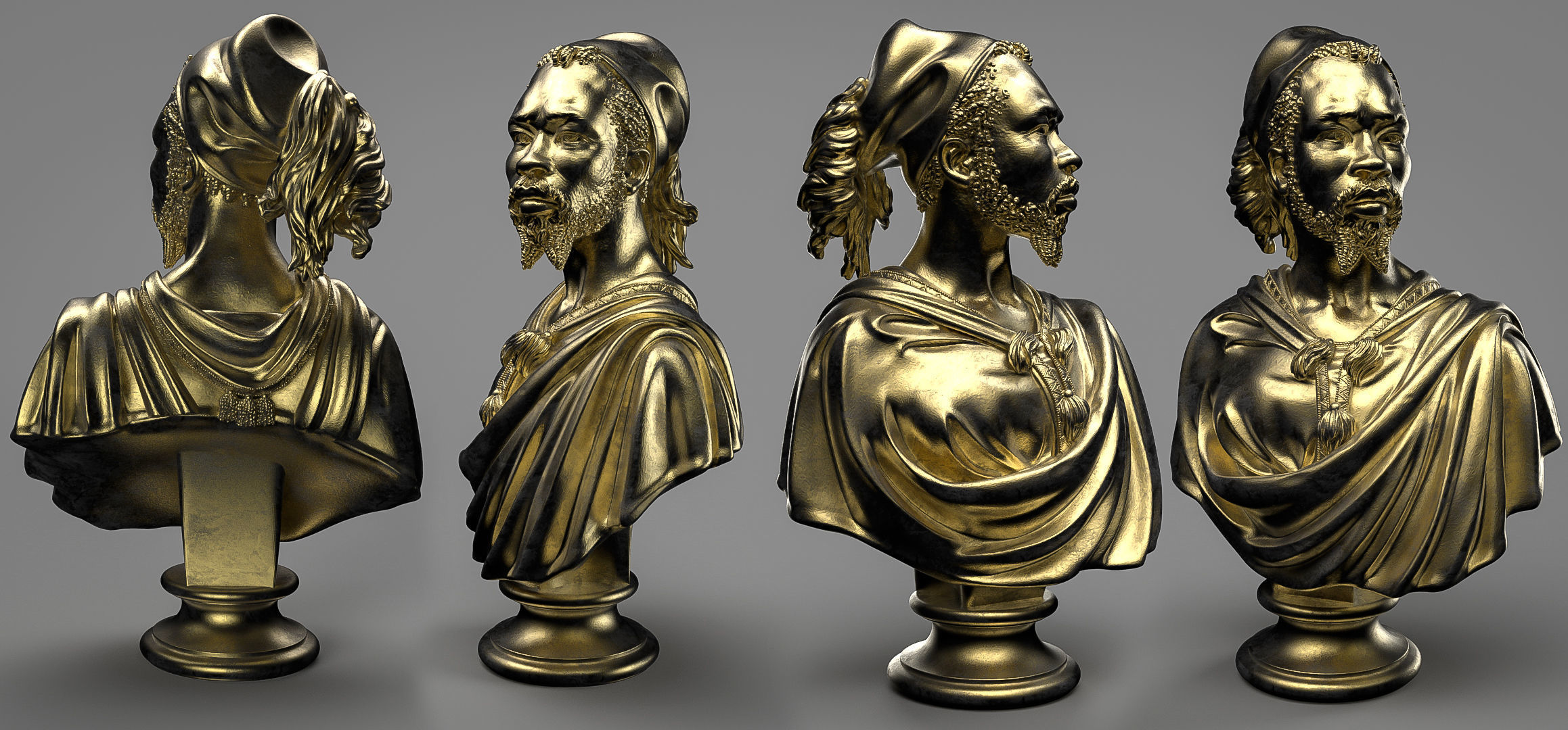 Charles Henri Joseph Cordier SAID-ABDALLAH 3D print model_3