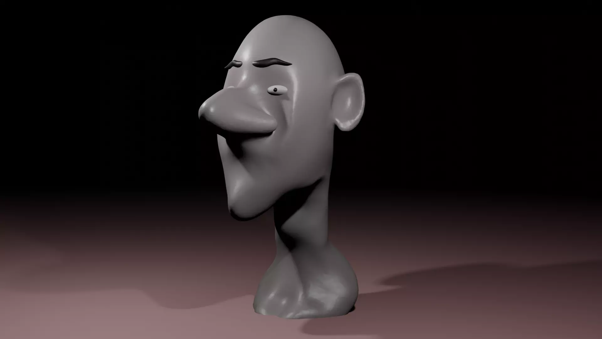 Character Blender Designer And Texture Low-poly 3D model_0