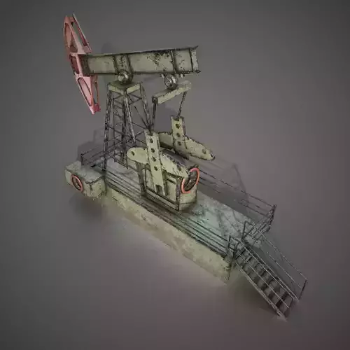Oil Pump I PBR Model 3D model
