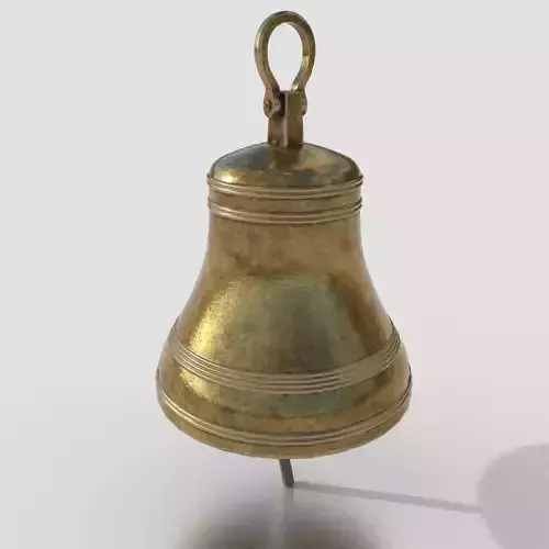 Antique Bell  I PBR Model 3D model