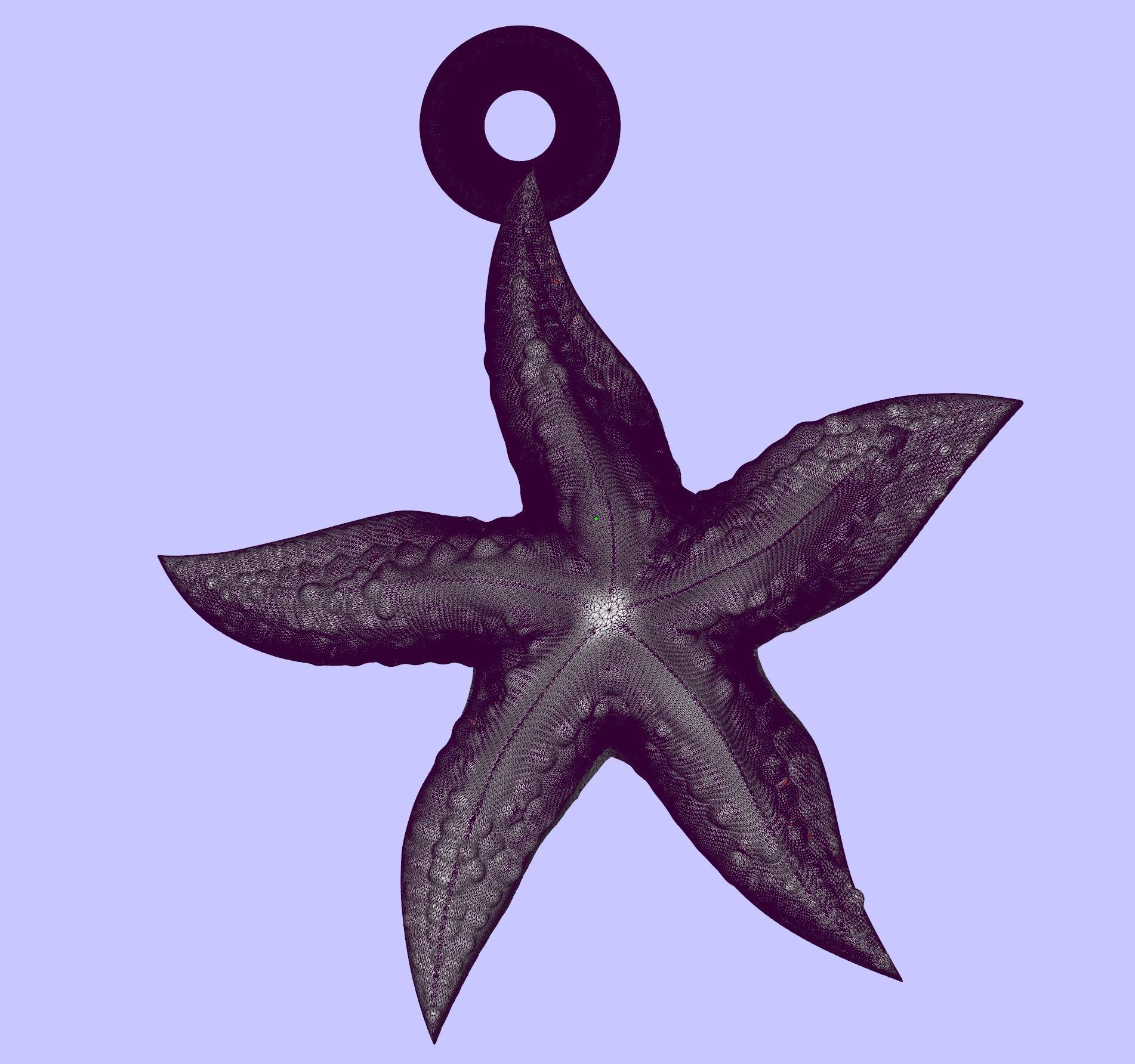 Excellent starfish 3D print model_13