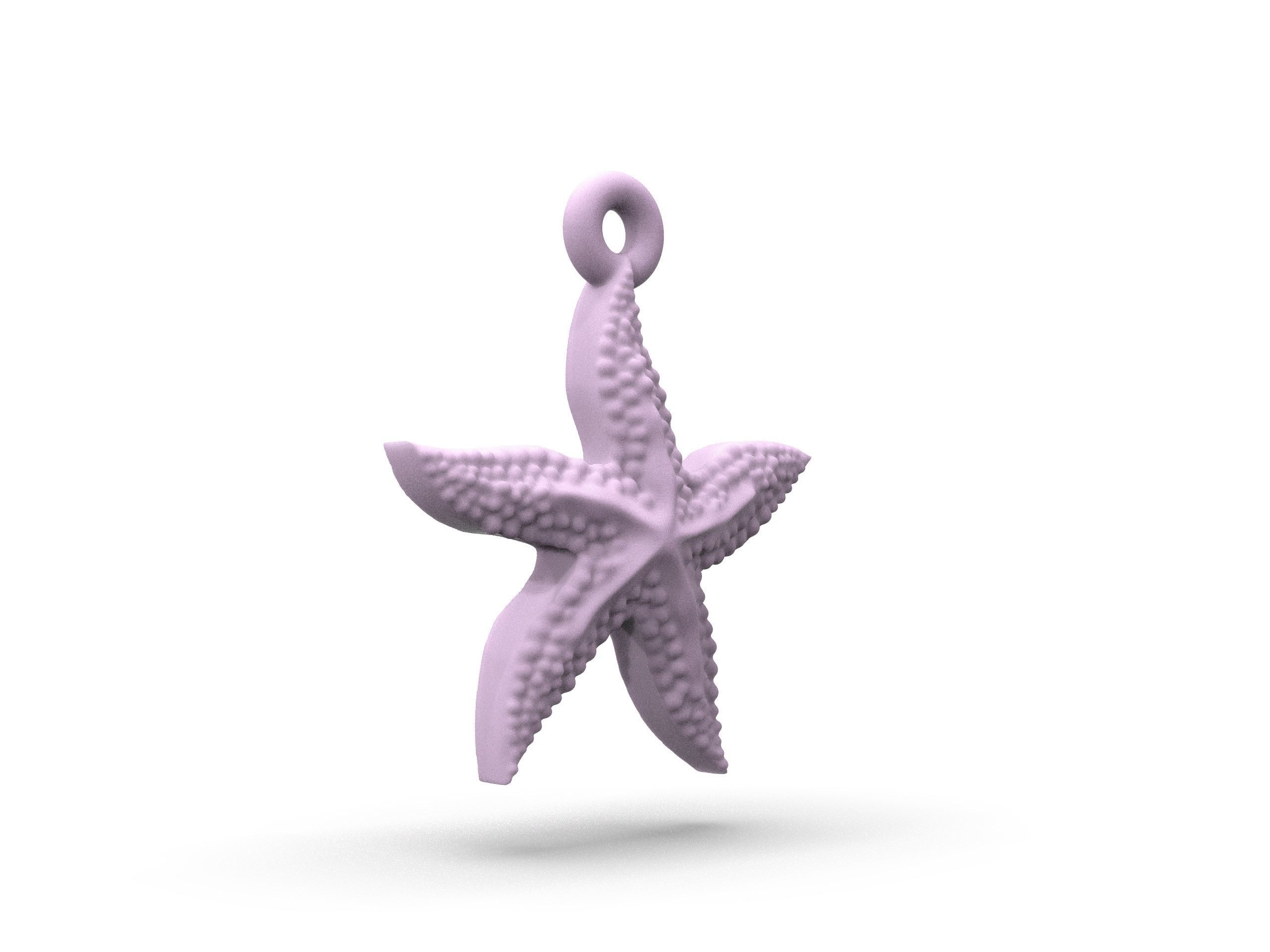 Excellent starfish 3D print model_12