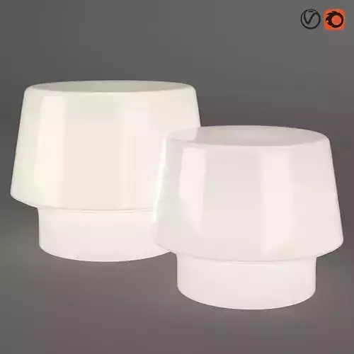 Muuto Cosy in White Lamps 3D model