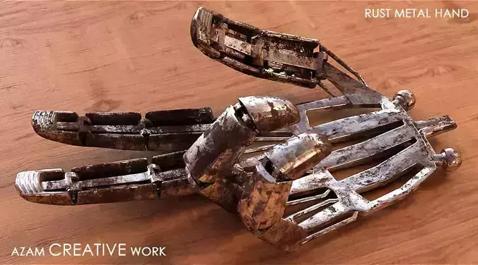 Metal Rust Fingers