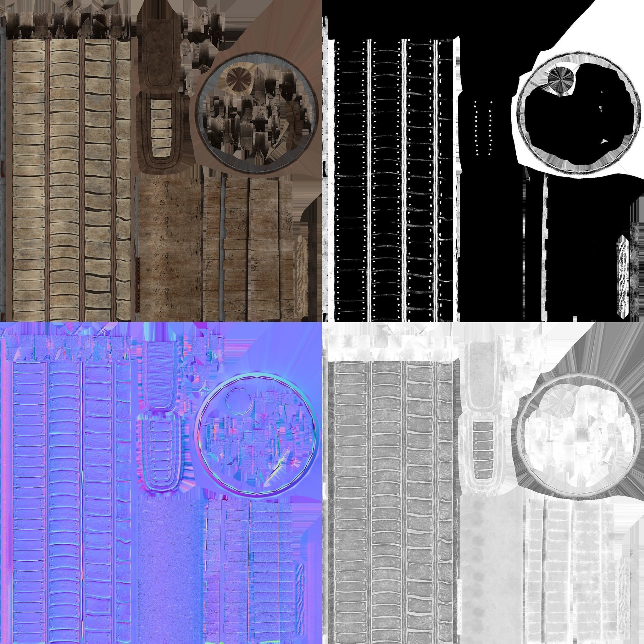 Knossos Helmet Low-poly 3D model_10