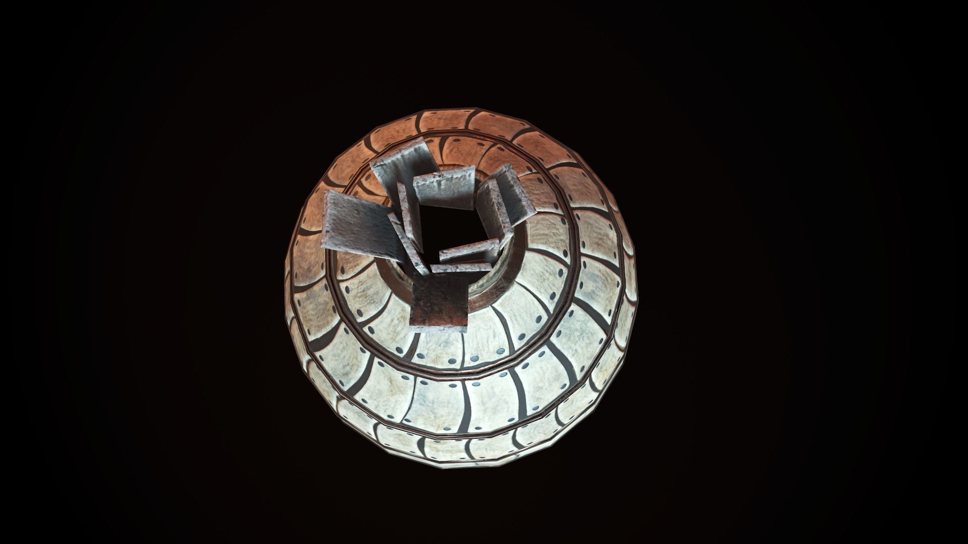 Knossos Helmet Low-poly 3D model_8