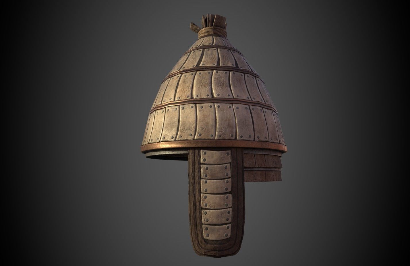 Knossos Helmet Low-poly 3D model_3